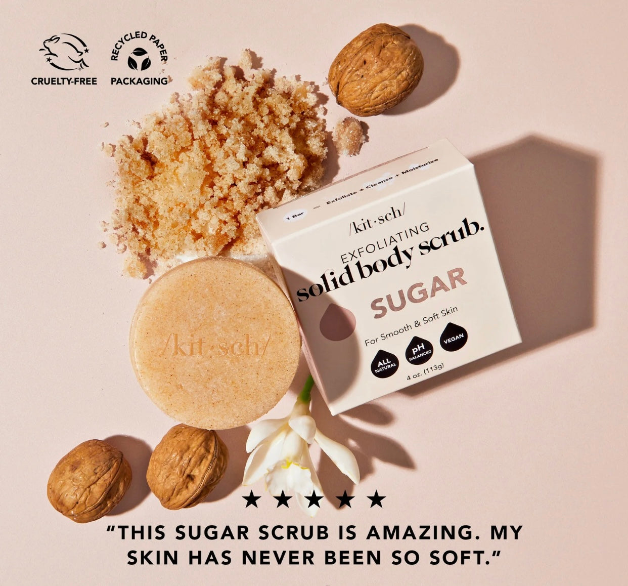 Kitsch: Exfoliating Sugar Body Scrub