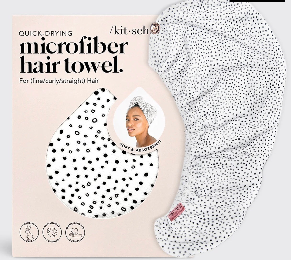 Kitsch: Micro-Fiber Hair Towel