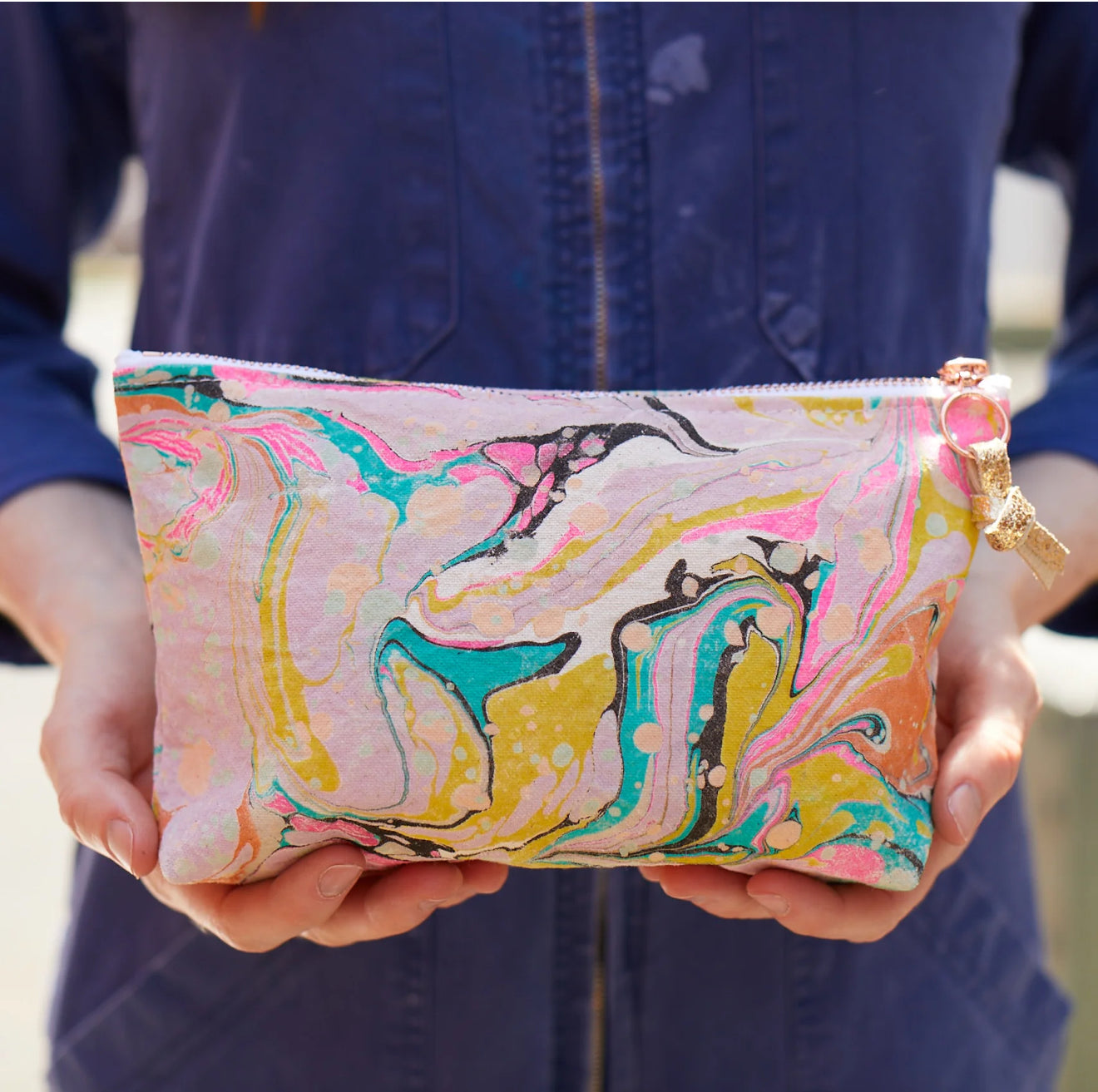 Love Mert: Astral Marbled Pouch