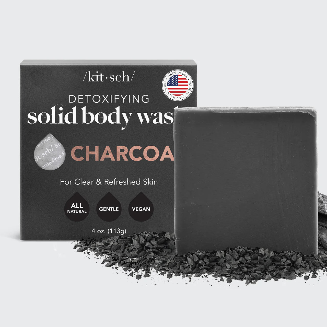 Kitsch: Charcoal Detoxifying Body Wash
