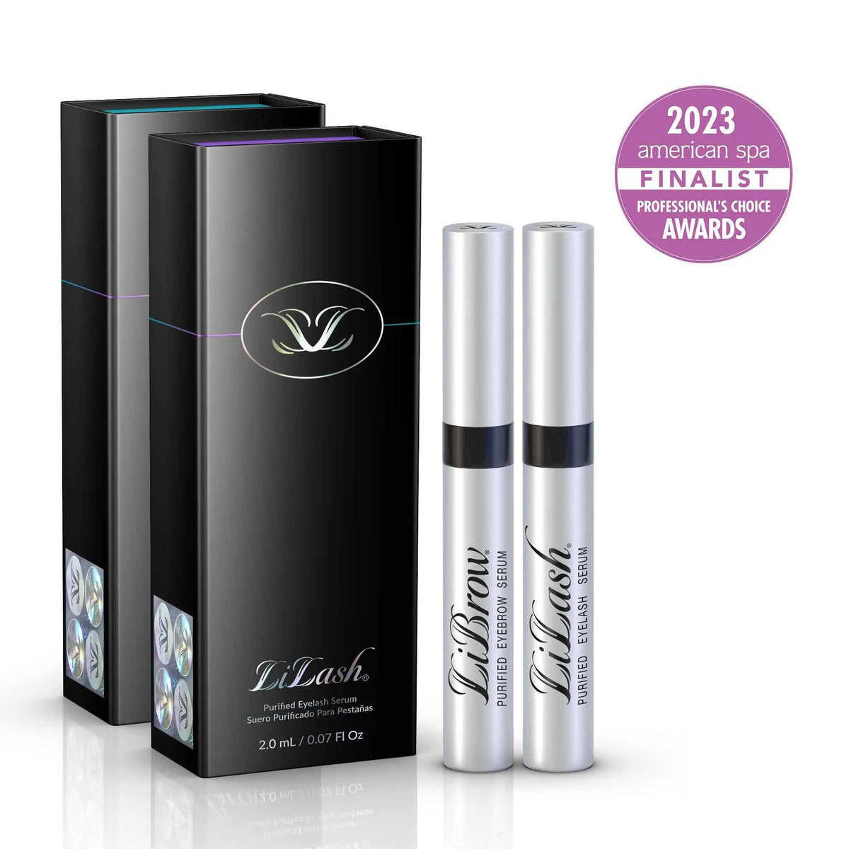 LiLash and LiBrow purified lash and brow serums